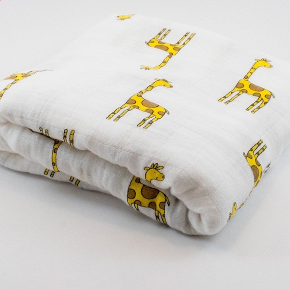 Swaddle Baby Blanket - Giraffe - Picture 1 of 5